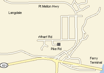 Langdale neighborhood map